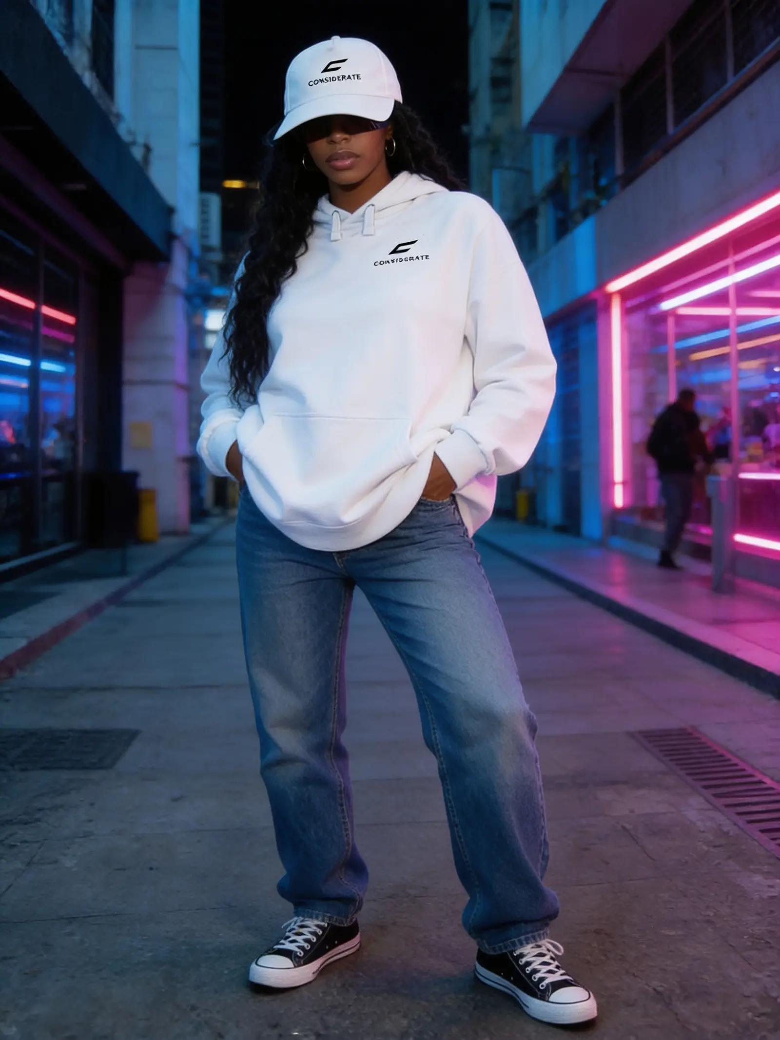 Mockup cappello bianco 1